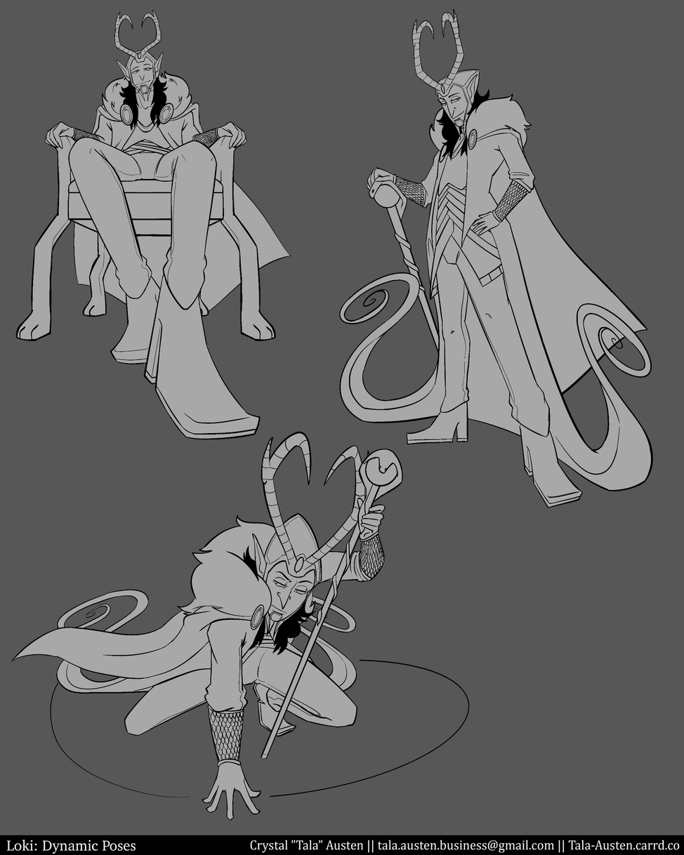 Loki - Dynamic Posing