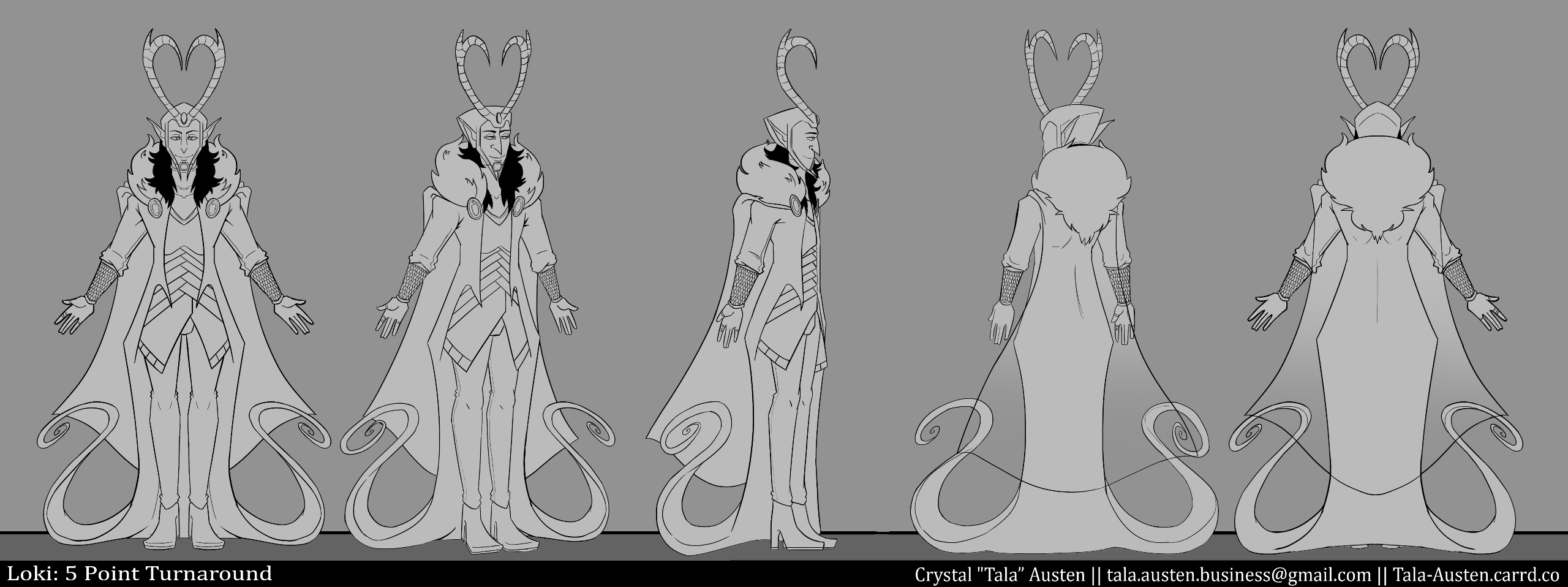 Loki - Turnaround (Ink)