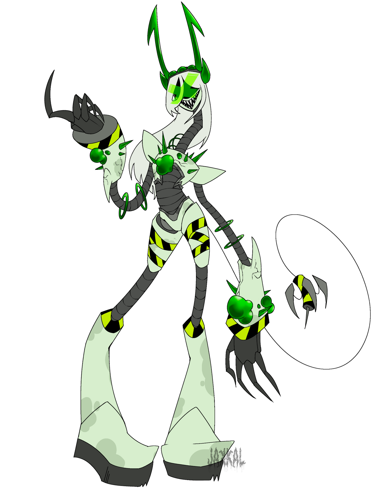 (Commission) Murder Drones Character Design