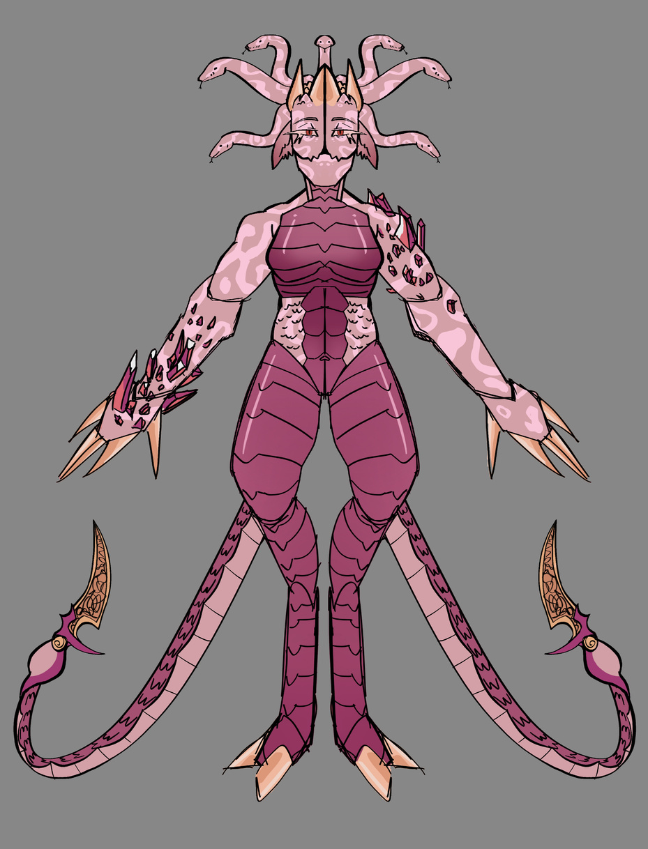 Rose Gold Snake Concept