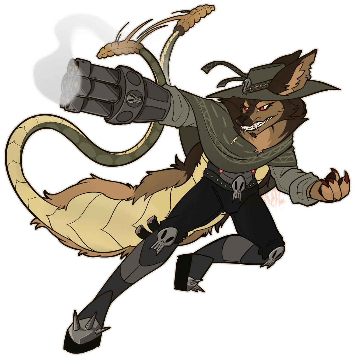 Cowboy Coyote Rolypon