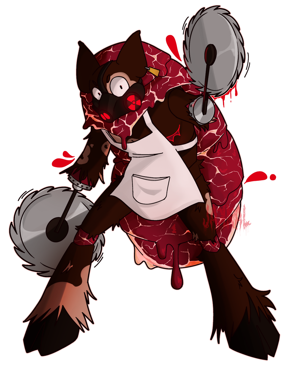 Butcher Pig Rolypon