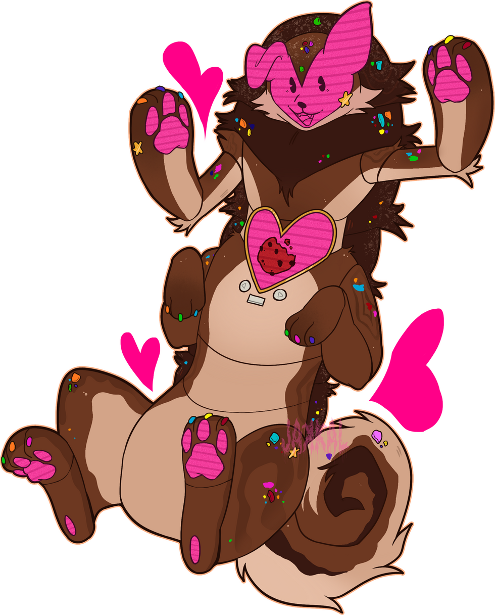 Brownie Puppy Rolypon