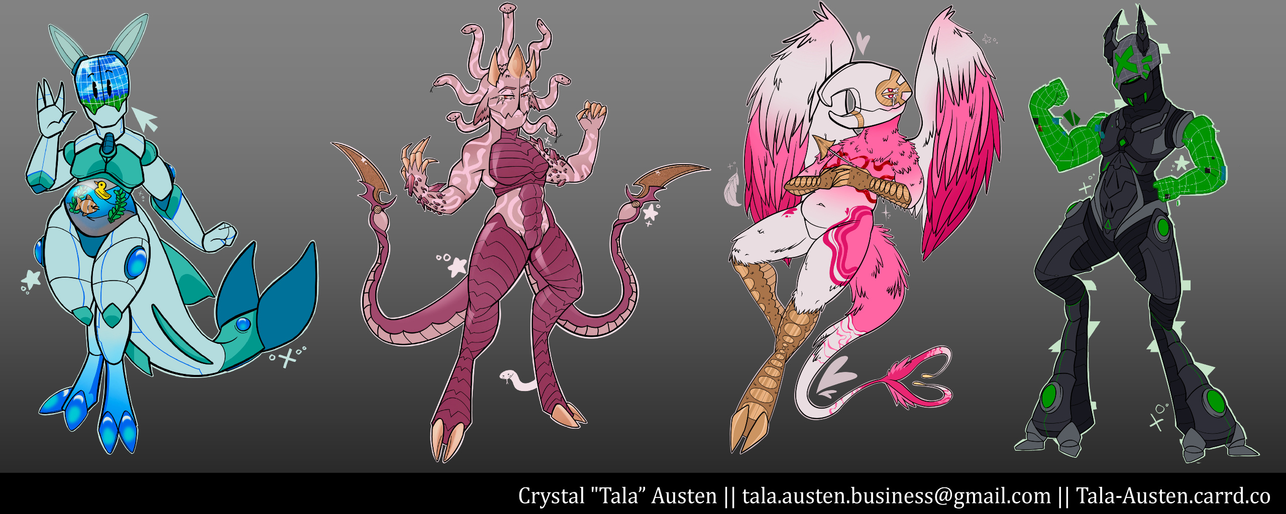 Chibi Guardian Designs (All)